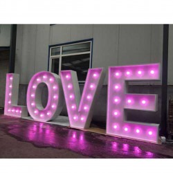 LOVE Marquee Letters