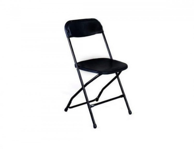 Classic Black Folding Chair