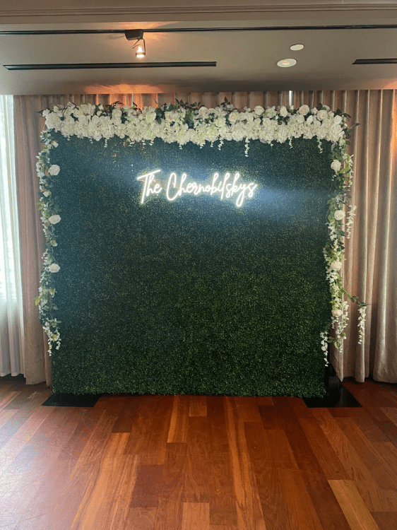 Boxwood Backdrop